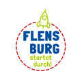 Logo Flensburg startet durch!